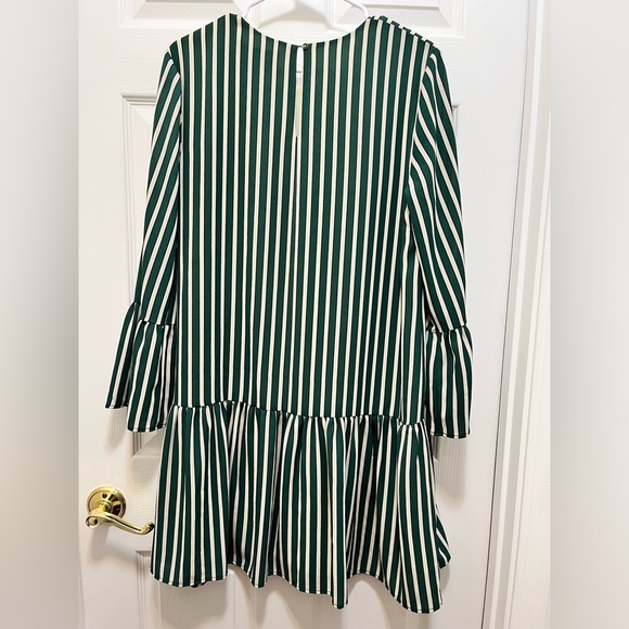 Charles Henry Striped Dress Size Large - Picture 2 of 5